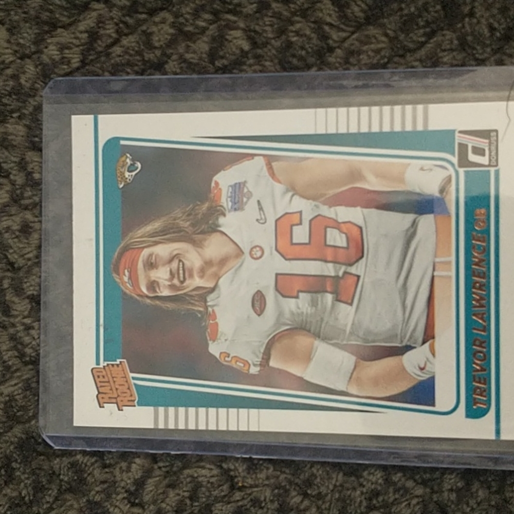 Trevor Lawrence rookie donruss